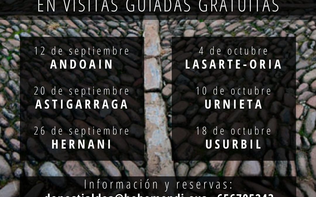 Visitas guiadas gratuitas para conocer los pueblos de Donostialdea